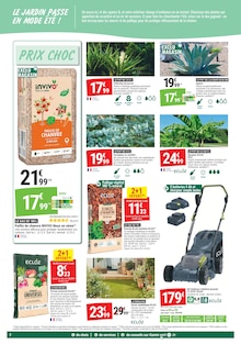 Catalogue Gamm vert à Détrier cette semaine, valable du 27/05/2026 au 07/06/2026 Prospectus Gamm vert à Détrier, "UN ÉTÉ AU VERT À PETITS PRIX", 4 pages de promos valables du 27/05/2026 au 07/06/2026