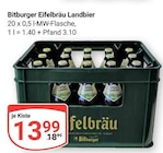 Aktuelle Bitburger Angebote bei GLOBUS in Trier Aktuelles Eifelbräu Landbier Angebot bei GLOBUS in Trier ab 13,99 €