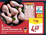 Hähnchen-Unterkeulen XXL von MEINE METZGEREI für 4,49 € bei ALDI Nord im Angebot Hähnchen-Unterkeulen XXL von MEINE METZGEREI im aktuellen ALDI Nord Prospekt