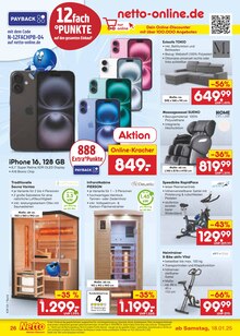 Fernseher im Netto Marken-Discount Prospekt "Aktuelle Angebote" mit 59 Seiten (Wilhelmshaven)