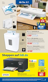 Aktenvernichter im Lidl Prospekt in Singen Aktueller Lidl Prospekt mit Aktenvernichter, "LIDL LOHNT SICH", Seite 37