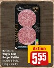 Wagyu Beef Burger Patties Angebote von Butcher's bei REWE Lingen für 5,55 €