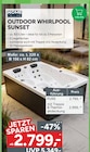 Outdoor Whirlpool Sunset PURE Angebote von Home Deluxe bei Marktkauf Fellbach für 2.799,00 €