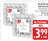 Teelichte im Angebot bei E center in Chemnitz Teelichte Angebote von Gut & Günstig bei E center Chemnitz für 3,99 €