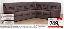 Polstergarnitur Magdeburg Angebot in Burg Stargard im aktuellen Prospekt bei Opti-Wohnwelt in Burg Stargard