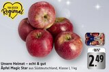 Äpfel Magic Star im Angebot bei E center in Geislingen Äpfel Magic Star Angebote von Unsere Heimat – echt & gut bei E center Geislingen für 2,49 €