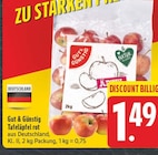 Tafeläpfel rot bei E center im Rottendorf Prospekt für 1,49 €