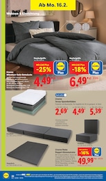 Bett Angebot im aktuellen Lidl Prospekt auf Seite 38