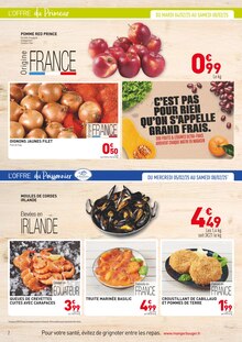 Prospectus Grand Frais de la semaine "GRAND FRAIS" avec 2 pages, valide du 03/02/2025 au 15/02/2025 pour Bizanos et alentours