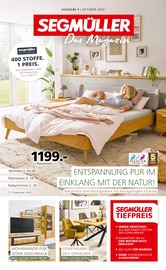Segmüller Prospekt der aktuellen Woche, gültig von 25.09.2023 bis 14.10.2023 Aktueller Segmüller Prospekt "SEGMÜLLER Das Magazin" mit 34 Seiten