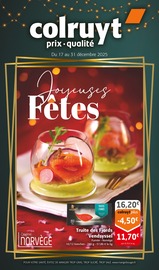 Prospectus Supermarchés Colruyt en cours à Villars et alentours, "Joyeuses Fêtes", 25 pages, 17/12/2025 - 31/12/2025 Catalogue Supermarchés Colruyt en cours à Villars et alentours, "Joyeuses Fêtes", 25 pages, 17/12/2025 - 31/12/2025