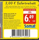 XXL Packs und/oder Maschinenreiniger-Tabs Jahresvorrat im Angebot bei EDEKA in Schwerin XXL Packs und/oder Maschinenreiniger-Tabs Jahresvorrat Angebote von Somat bei EDEKA Schwerin für 6,49 €