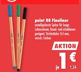 point 88 Fineliner für 1,00 € bei Mäc-Geiz im Angebot point 88 Fineliner im aktuellen Mäc-Geiz Prospekt