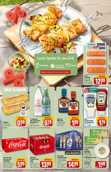 Lachs im REWE Prospekt "Dein Markt" mit 36 Seiten (Darmstadt)
