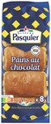 Pains au chocolat - PASQUIER en promo à 1,52 € chez Supermarchés Match Pains au chocolat - PASQUIER dans le catalogue Supermarchés Match