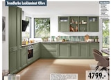 Aktuelles Einbauküche Lacklaminat Holzstruktur Olive Angebot bei SB Möbel Boss in Ludwigshafen (Rhein) ab 4.799,00 €