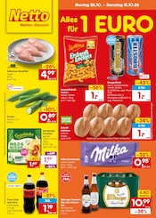 Aktueller Netto Marken-Discount Prospekt mit Wecker, "Aktuelle Angebote", Seite 1
