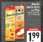 Sanfte Säfte oder Plus bei EDEKA im Prospekt "" für 1,99 €