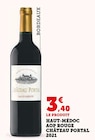 Promo Haut-Médoc AOP Rouge 2021 à 3,40 € dans le catalogue Super U à Le Grau-du-Roi