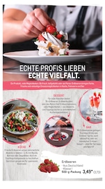 Erdbeeren im METRO Prospekt in Lingen Aktueller METRO Prospekt mit Erdbeeren, "Monatsmenü Juni", Seite 21
