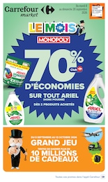 Prospectus Carrefour Market à Pont-Sainte-Marie, "LE MOIS MONOPOLY", 20 pages, 08/09/2026 - 20/09/2026