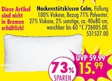 Nackenstützkissen Calm bei SB Möbel Boss im Burgwedel Prospekt für 15,99 €