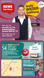 REWE Prospekt "Dein Markt" für Hamburg, 32 Seiten, 26.10.2026 - 31.10.2026