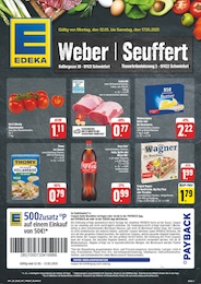 EDEKA Prospekt für Schweinfurt mit 8 Seiten EDEKA Prospekt für Schweinfurt: "Wir lieben Lebensmittel!", 8 Seiten, 12.05.2025 - 17.05.2025