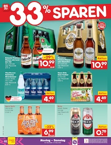 Bier im Netto Marken-Discount Prospekt "Aktuelle Angebote" mit 60 Seiten (Goslar)