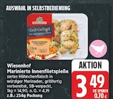 Marinierte Innenfiletspieße von Wiesenhof für 3,49 € bei EDEKA im Angebot Marinierte Innenfiletspieße von Wiesenhof im aktuellen EDEKA Prospekt