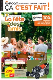Jardinage en promo dans le catalogue Weldom à la page 1