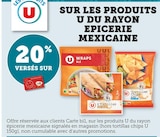Bi1 Dompierre-sur-Besbre - Promo 20% versés sur ma carte bi1 sur les produits u du rayon épicerie mexicaine Promo 20% versés sur ma carte bi1 sur les produits u du rayon épicerie mexicaine à dans le catalogue Bi1 à Dompierre-sur-Besbre