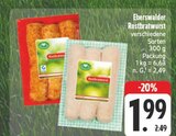 EDEKA Drebach - Rostbratwurst Angebot im Prospekt Rostbratwurst bei EDEKA im Drebach Prospekt für 1,99 €