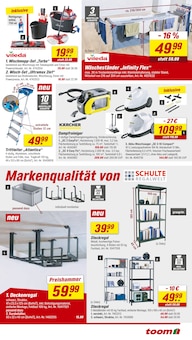 Dampfreiniger im aktuellen toom Baumarkt Prospekt (Regensburg) Dampfreiniger im toom Baumarkt Prospekt "Respekt, wer's selber macht." mit 20 Seiten (Regensburg)
