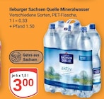 Aktuelle Mineralwasser Angebote bei GLOBUS in Leipzig Aktuelles Aktiv Angebot bei GLOBUS in Leipzig ab 3,00 €
