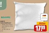 Federn Kopfkissen Angebote von Nomite bei REWE Neuwied für 17,99 €