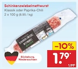 Schinkenzwiebelmettwurst Angebote bei Netto Marken-Discount Warendorf für 1,79 €