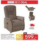 Aktuelles Relaxsessel ORLANDO Angebot bei Zurbrüggen in Bottrop ab 599,00 €