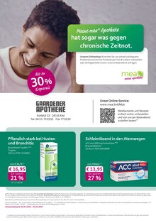 Aktueller mea - meine apotheke Prospekt "Unsere Januar-Angebote" Seite 1 von 4 Seiten für Kiel