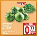 Rosenkohl von  im aktuellen EDEKA Prospekt für 0,77 €