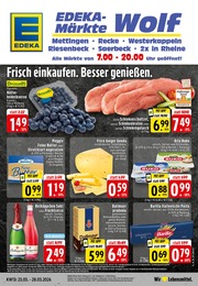Schnitzel Angebot im aktuellen EDEKA Prospekt auf Seite 1