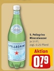 Mineralwasser Angebote von S. Pellegrino bei REWE Ludwigshafen für 0,79 €