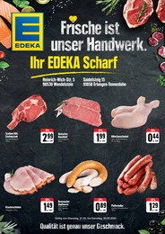 Aktueller EDEKA Supermärkte Prospekt für Kalchreuth: Frische ist unser Handwerk mit 2} Seiten, 21.05.2024 - 25.05.2024