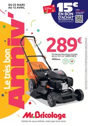 Prospectus Mr.Bricolage "Le très bon ANNIV'" en cours à Dreux, Page 1 Catalogue Mr.Bricolage en cours à Dreux, "Le très bon ANNIV'", Page 1