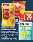 Unsere Goldstücke 9 Weizen-Brötchen von Coppenrath & Wiese im aktuellen E center Prospekt