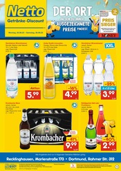 Netto Marken-Discount Dortmund Prospekt der aktuellen Woche, gültig von 25.09.2023 bis 30.09.2023 Aktueller Netto Marken-Discount Dortmund Prospekt "DER ORT, AN DEM DU IMMER AUSGEZEICHNETE PREISE FINDEST." mit 2 Seiten