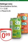 Zitronen-Limette im Angebot bei GLOBUS in Salzgitter Zitronen-Limette Angebote von Oettinger bei GLOBUS Salzgitter für 0,99 €