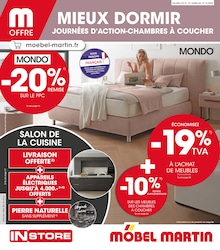 Prospectus Möbel Martin à Metz, "MIEUX DORMIR JOURNÉES D'ACTION-CHAMBRES À COUCHER", 24 pages, 01/10/2025 - 19/10/2025
