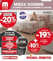 Catalogue Meubles & Décorations Möbel Martin en cours à Wissembourg et alentours, "MIEUX DORMIR JOURNÉES D'ACTION-CHAMBRES À COUCHER", 24 pages, 01/10/2025 - 19/10/2025