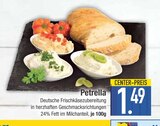Deutsche Frischkäsezubereitung im EDEKA Prospekt Deutsche Frischkäsezubereitung von Petrella im aktuellen EDEKA Prospekt für 1,49 €